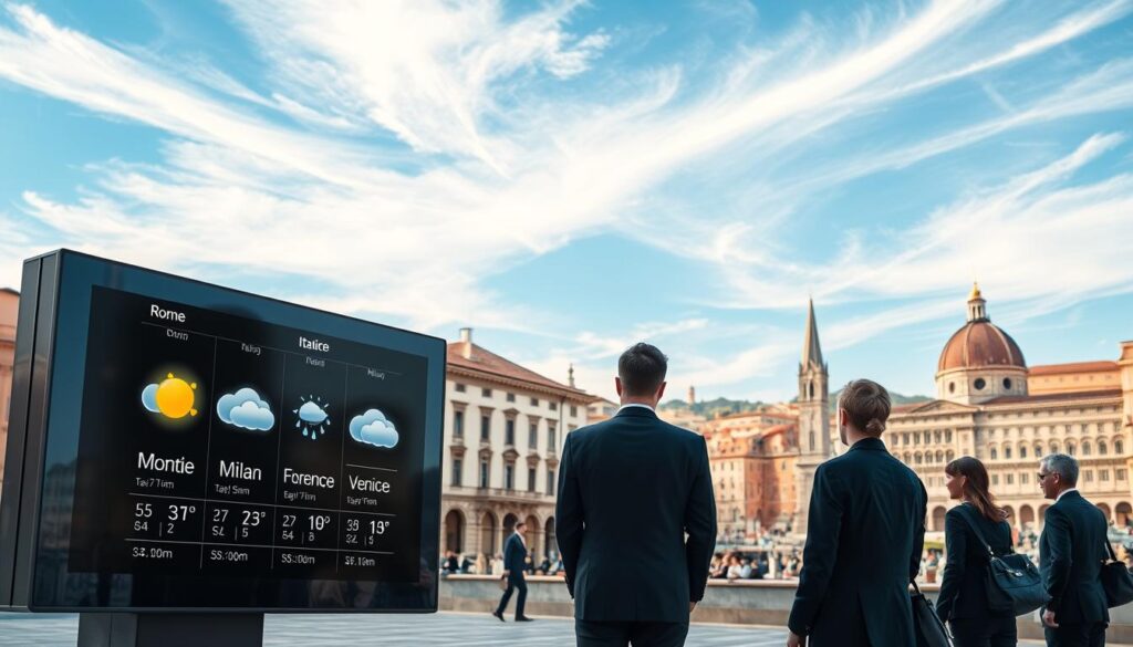 Previsioni meteo per le principali città italiane Previsioni meteo per le principali città italiane